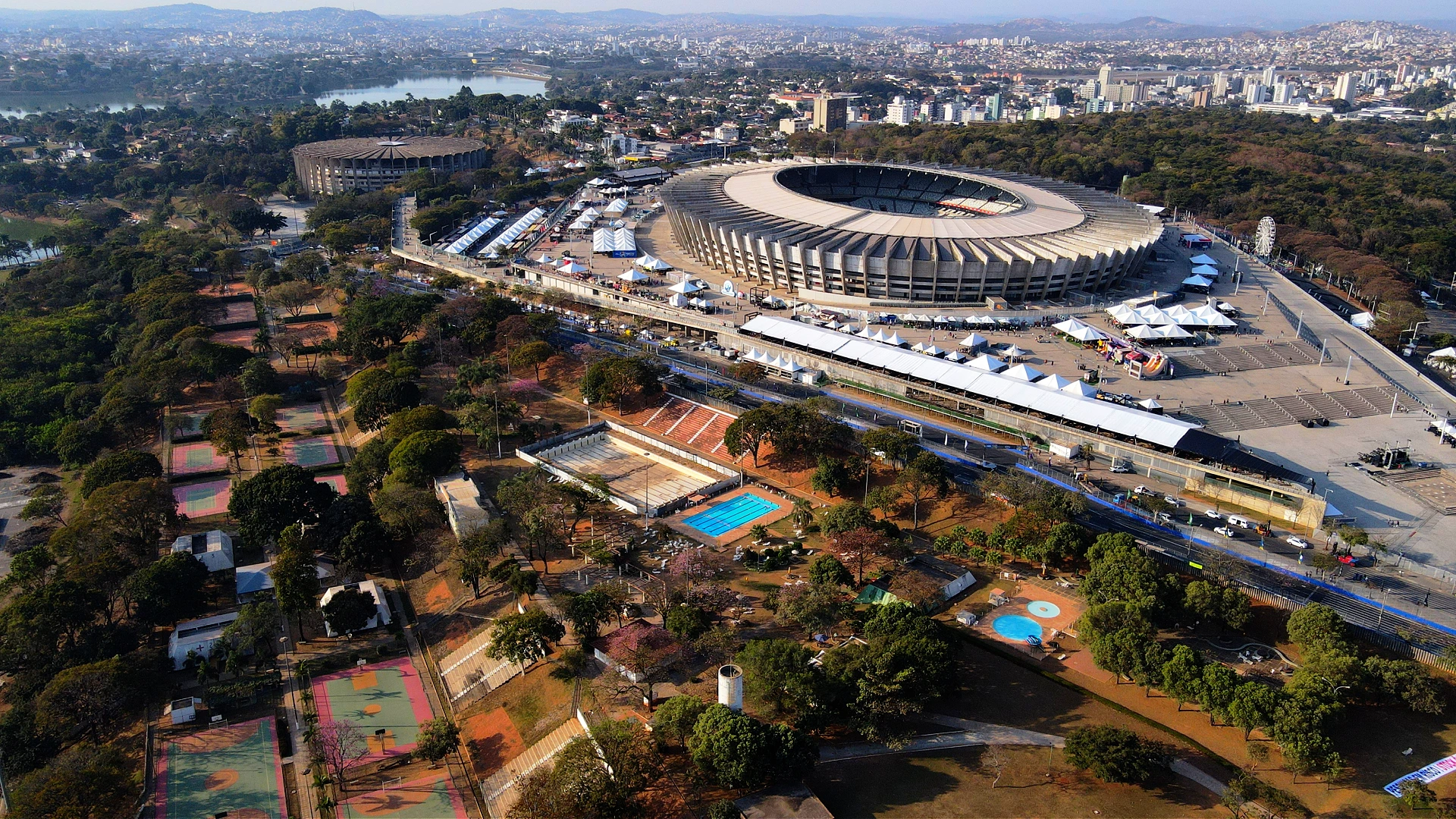 Produção audiovisual aérea em Belo Horizonte